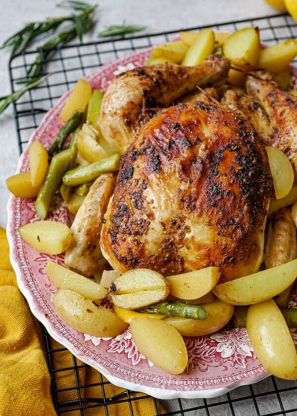Pollo Asado con Papas